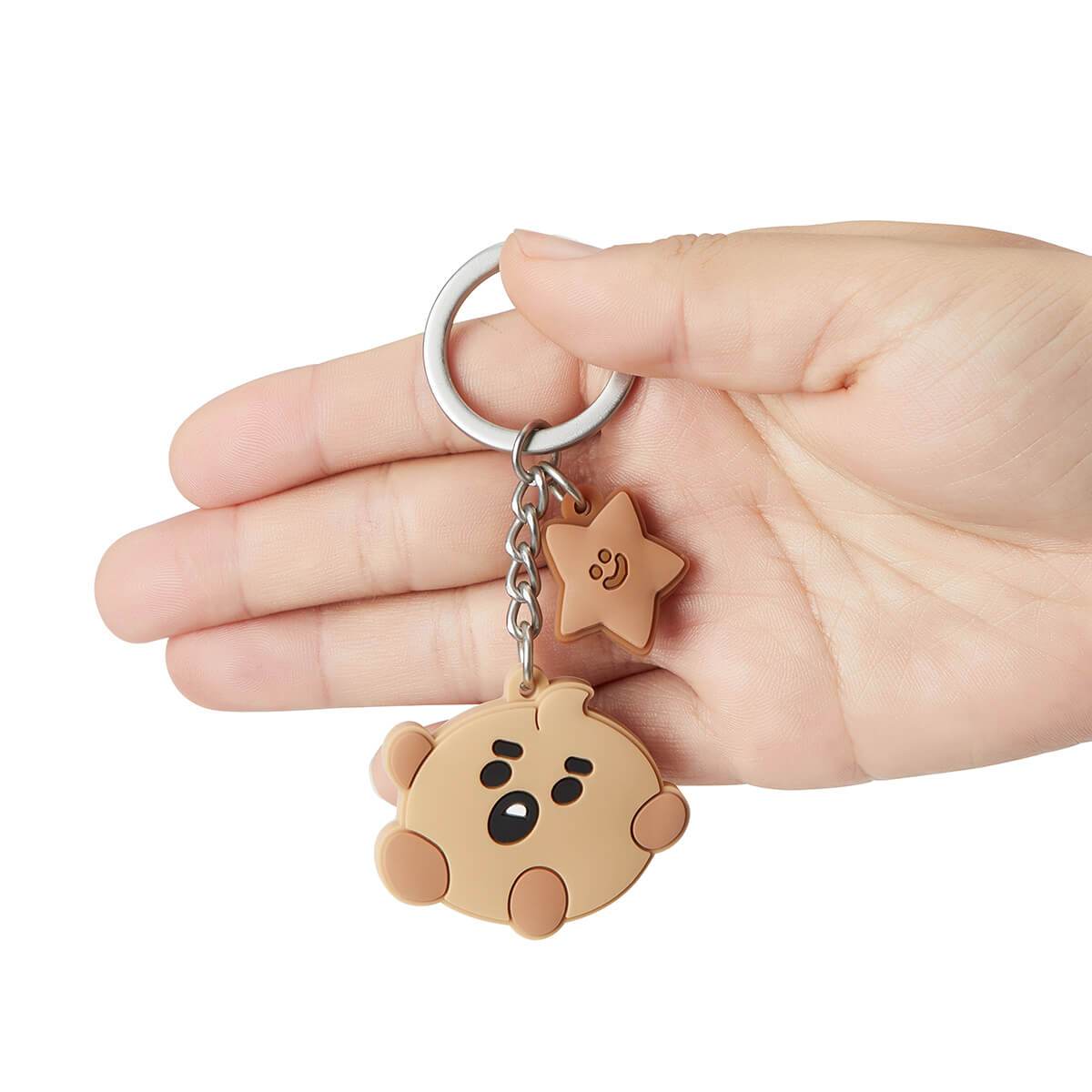 BT21 SHOOKY Baby Silicone Keyring