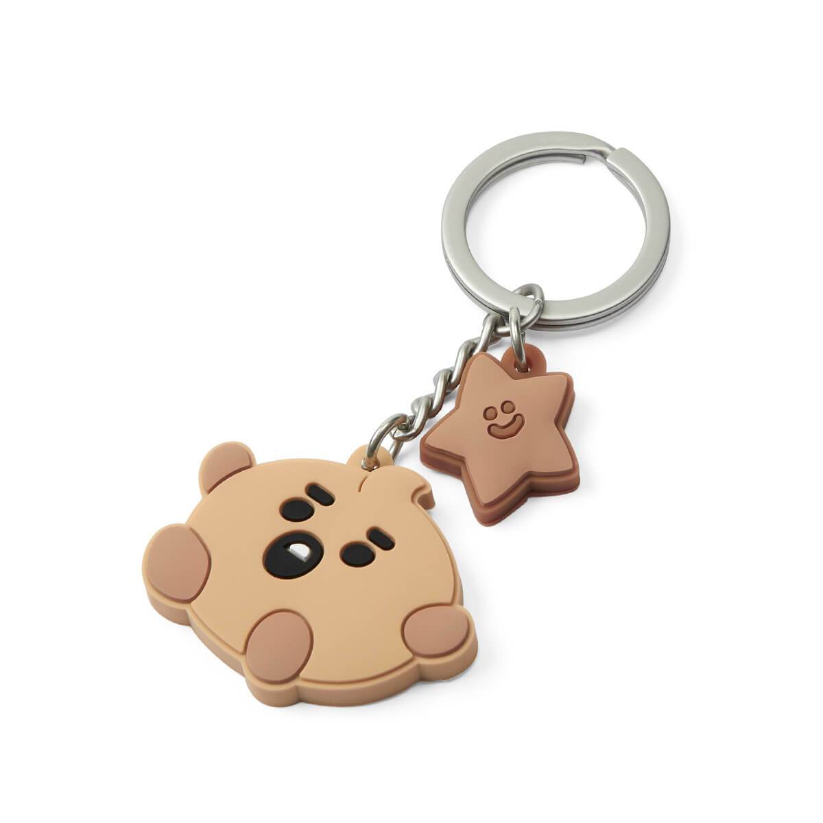 BT21 SHOOKY Baby Silicone Keyring