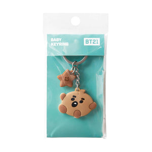 BT21 SHOOKY Baby Silicone Keyring