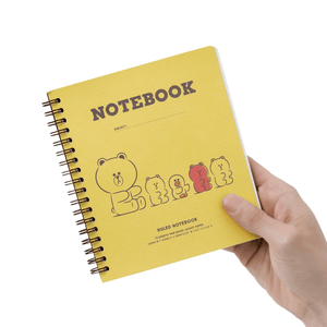 BROWN & FRIENDSHard Cover Notebook