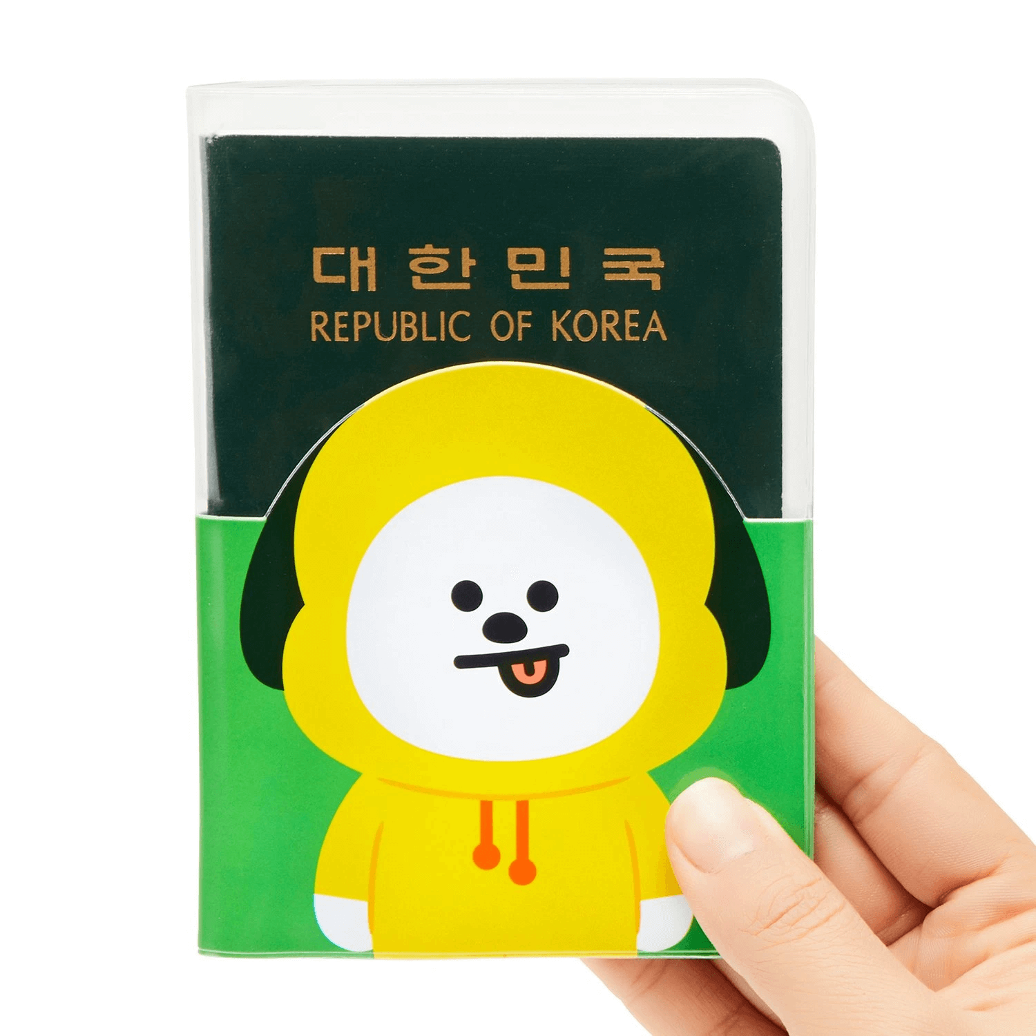 BT21 CHIMMY Transparent Passport Case