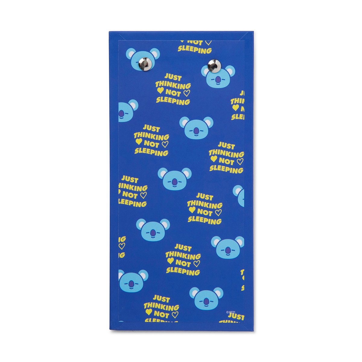 BT21 KOYA Clip board & Note Pad Set