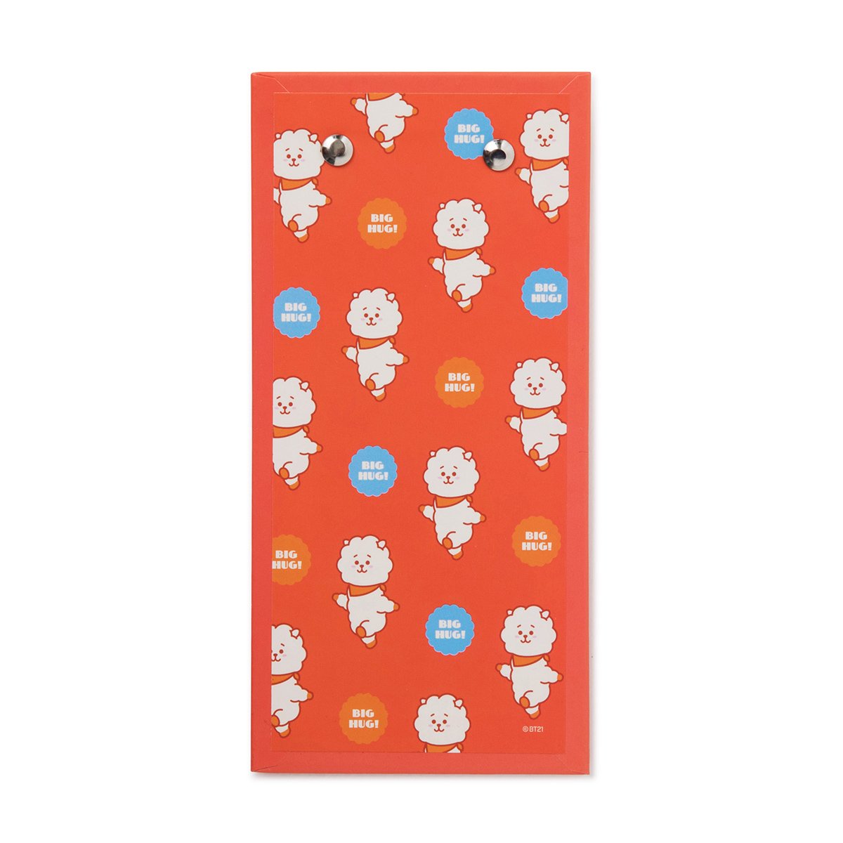 BT21 RJ Clip board & Note Pad Set