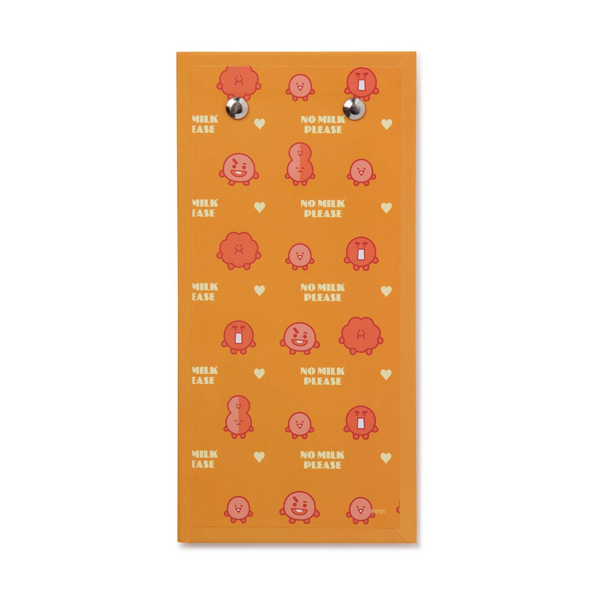 BT21 SHOOKY Clip board & Note Pad Set