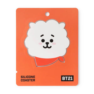 BT21 RJ Silicone Cup Coaster – HALLYUMODE