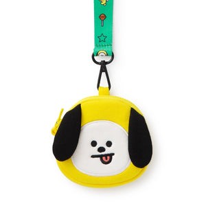 BT21 CHIMMY Neck Strap Coin Purse