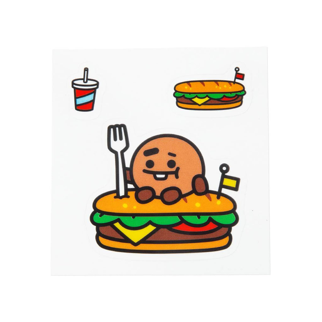 BT21 SHOOKY BITE Deco Sticker