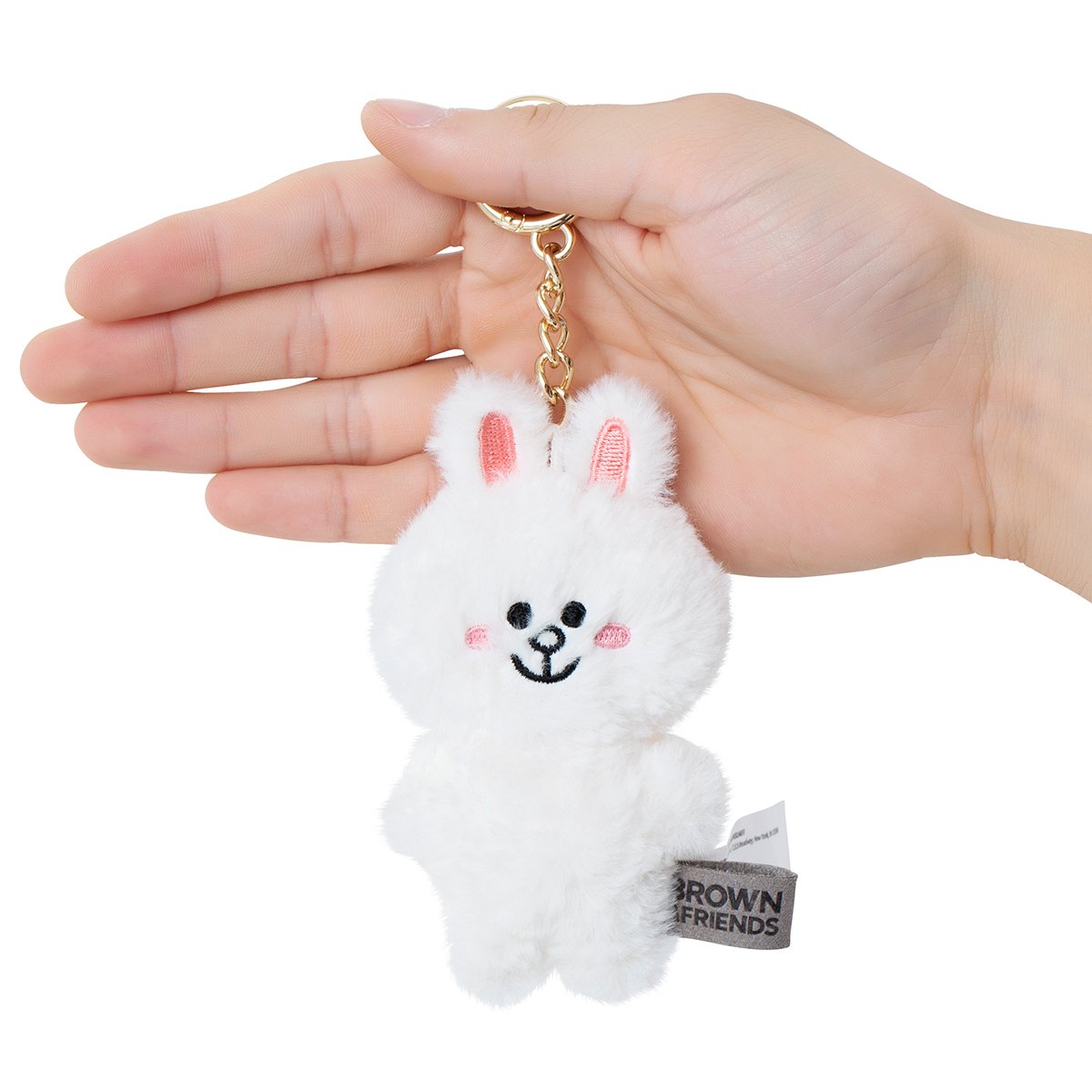 CONY Flat Fur Plush Bag Charm 10cm