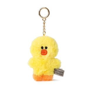 SALLY Flat Fur Plush Bag Charm 10cm