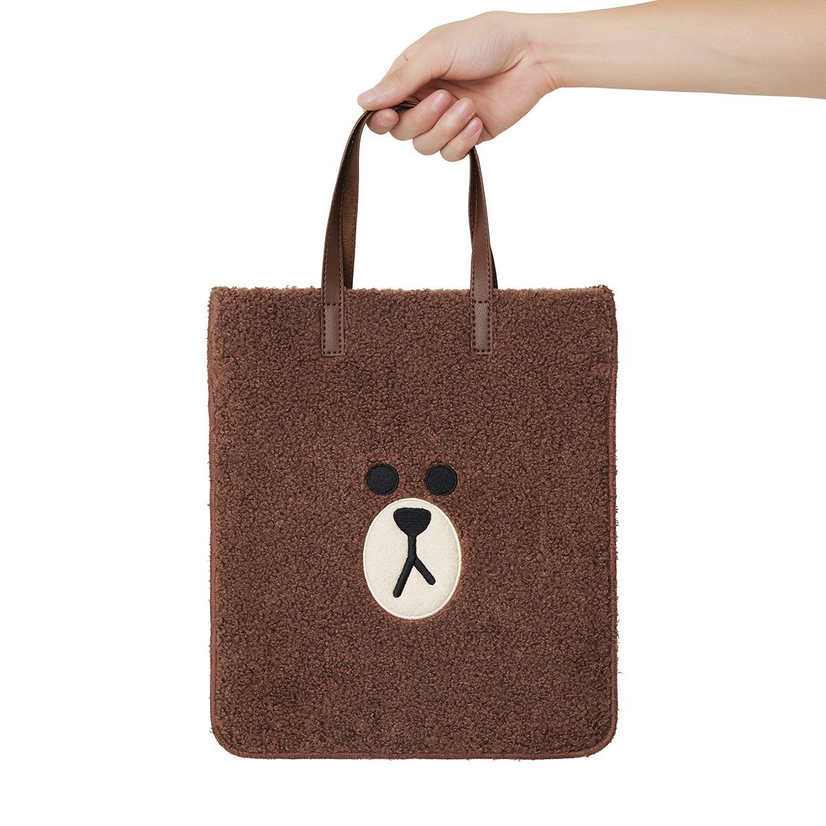 BROWN Ppogeul Mini Tote Bag