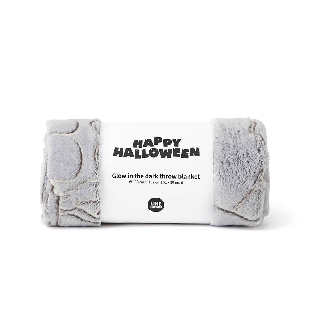 BROWN & FRIENDS Halloween Luminous Blanket