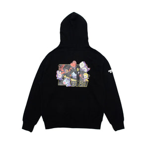 BT21 CHARACTERS Space Squad Zip Up Hooded