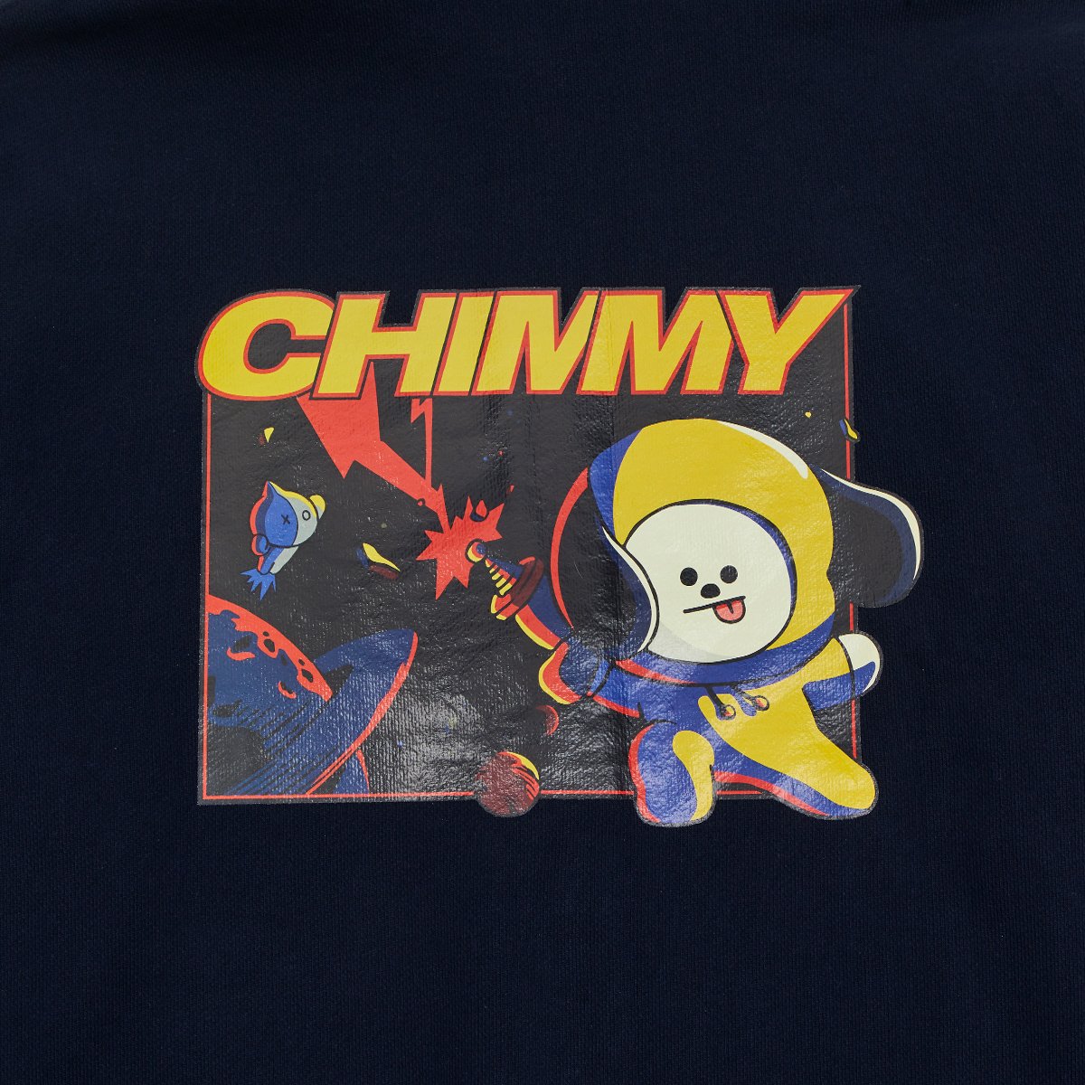 BT21 CHIMMY Space Squad Zip Up Hooded