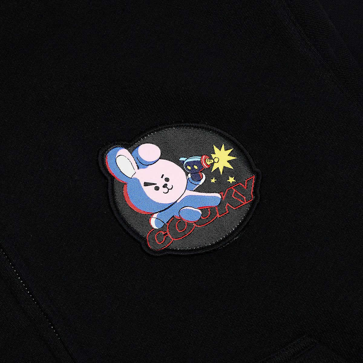 BT21 COOKY Space Squad Zip Up Hooded