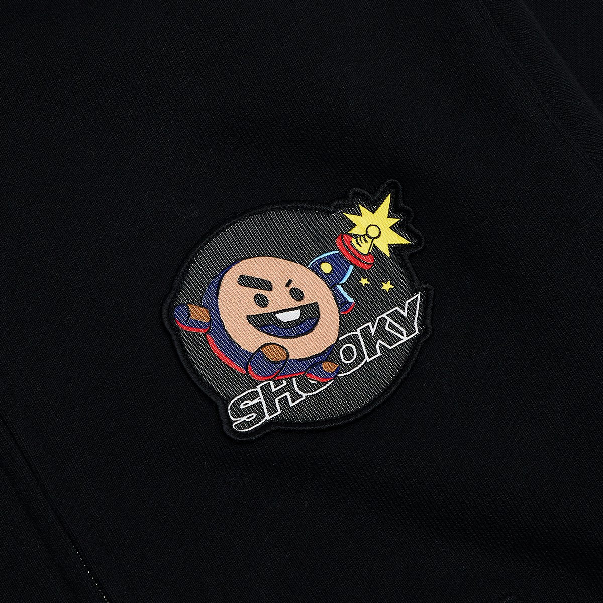 BT21 SHOOKY Space Squad Zip Up Hooded