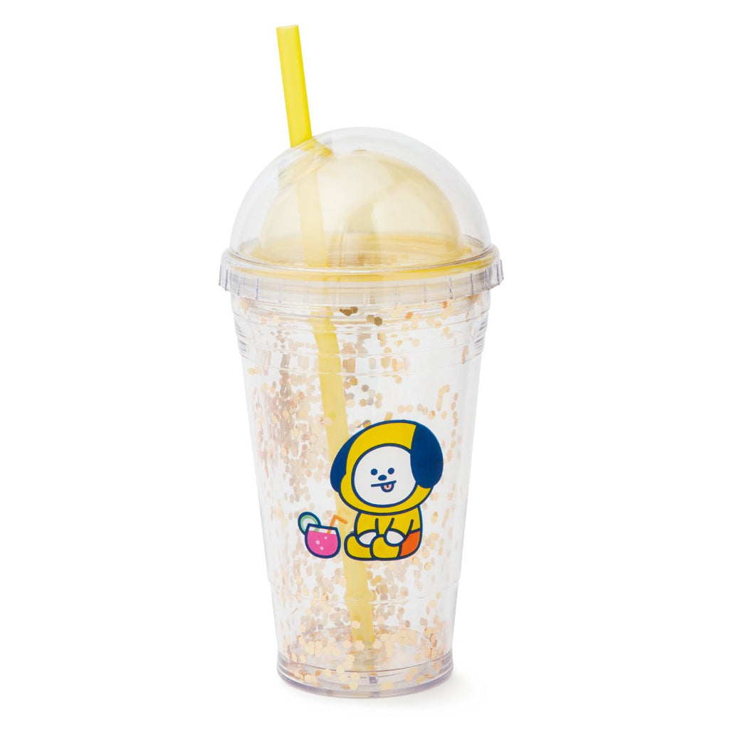 BT21 CHIMMY Bon Voyage Glitter Tumbler