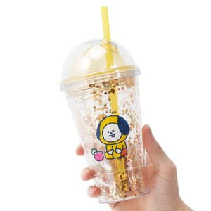 BT21 CHIMMY Bon Voyage Glitter Tumbler