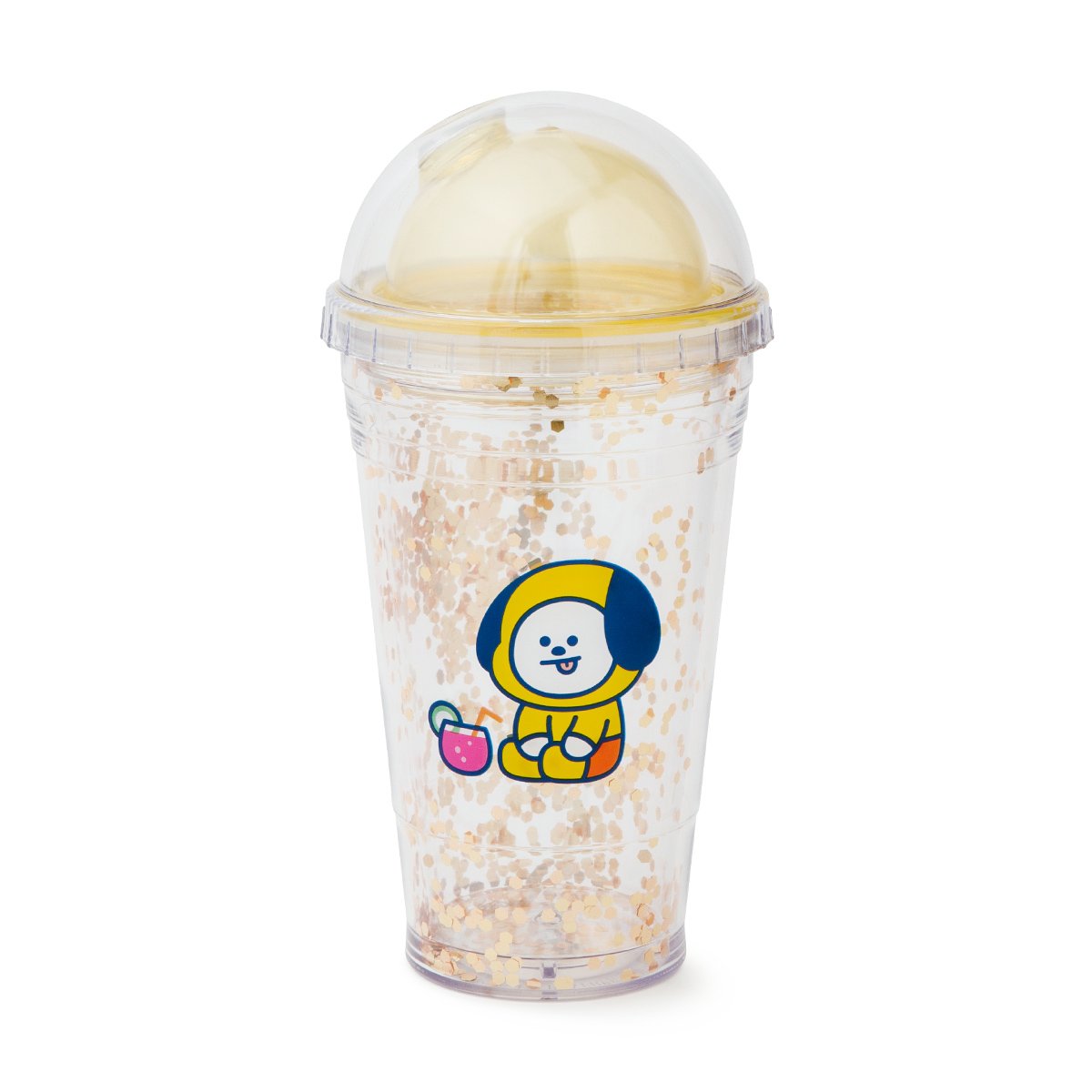 BT21 CHIMMY Bon Voyage Glitter Tumbler