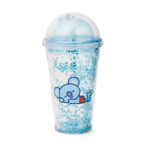 BT21 KOYA Bon Voyage Glitter Tumbler