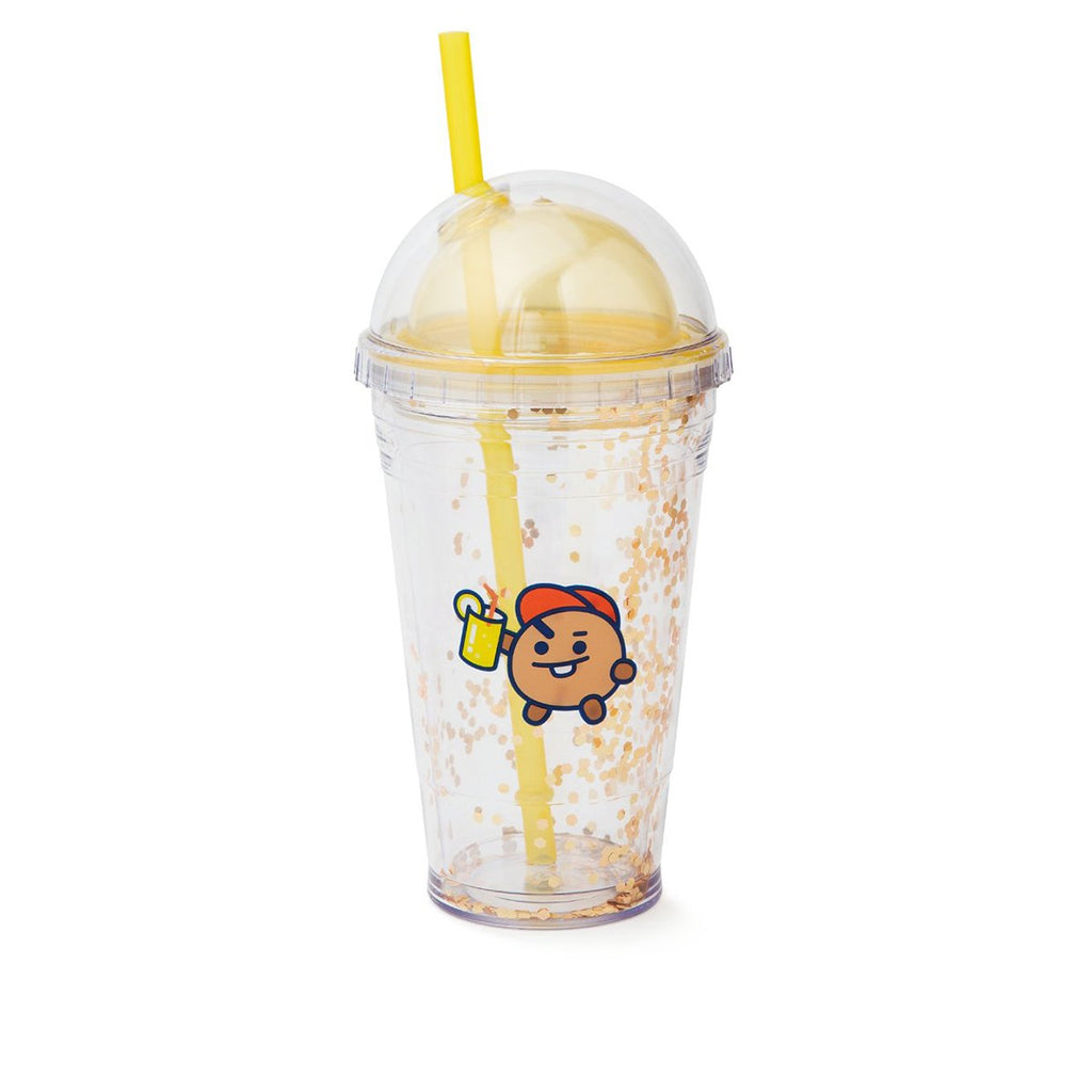 BT21 SHOOKY Bon Voyage Glitter Tumbler