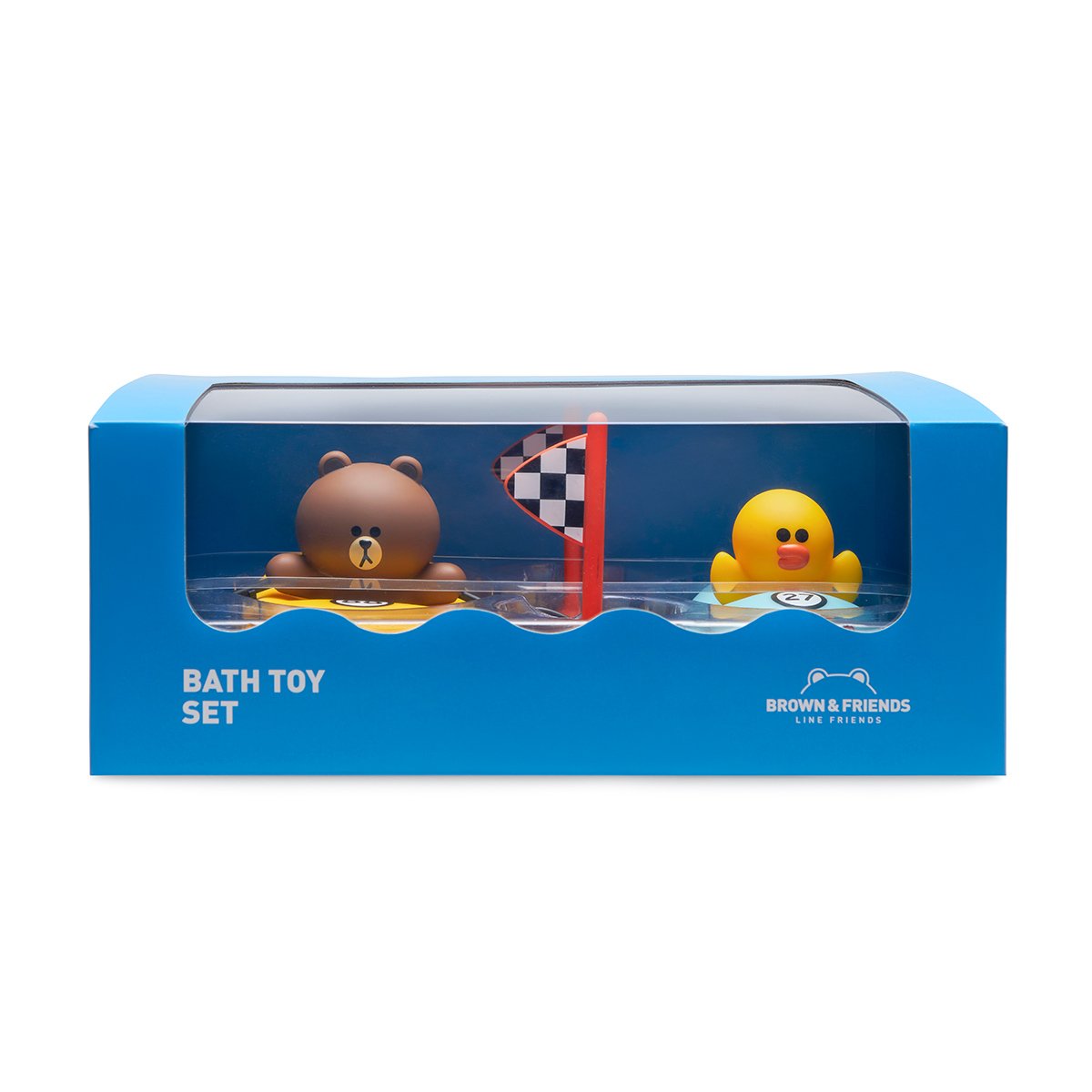 BROWN & SALLY Bath Toy Set