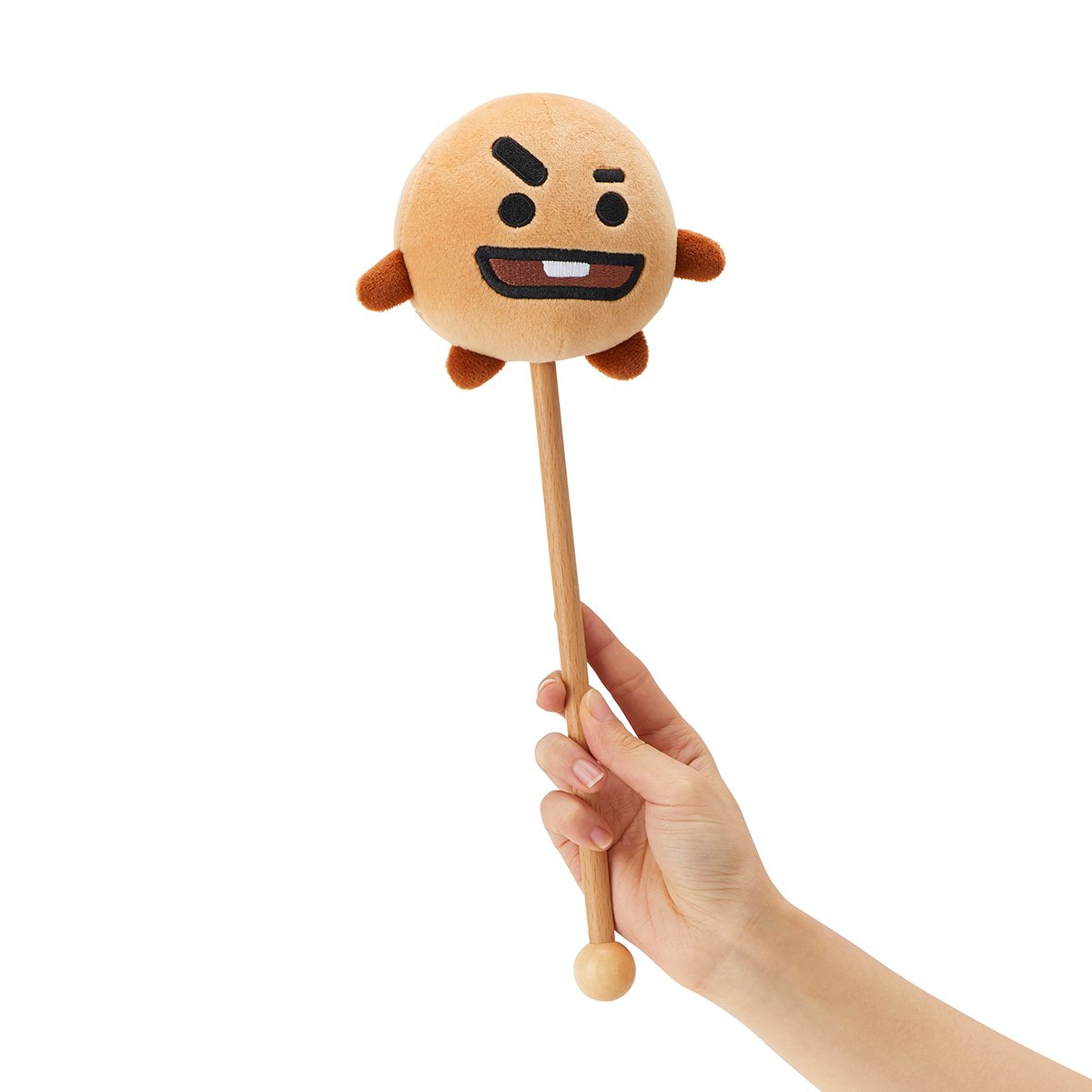 BT21 SHOOKY Plush Face Massage Stick