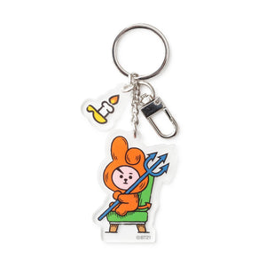 BT21 COOKY Halloween Acrylic Keychain