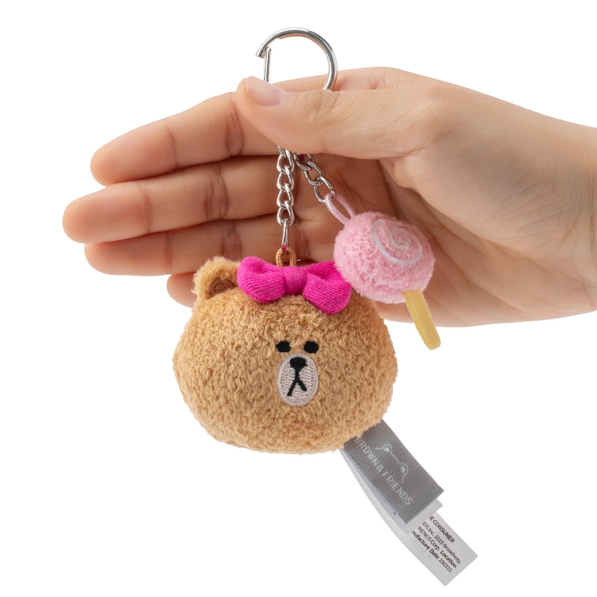 CHOCO Plush Face Keyring