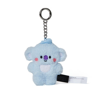 BT21 KOYA Baby Flat Fur Doll Keyring 3.9"