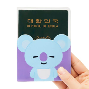 BT21 KOYA Transparent Passport Case