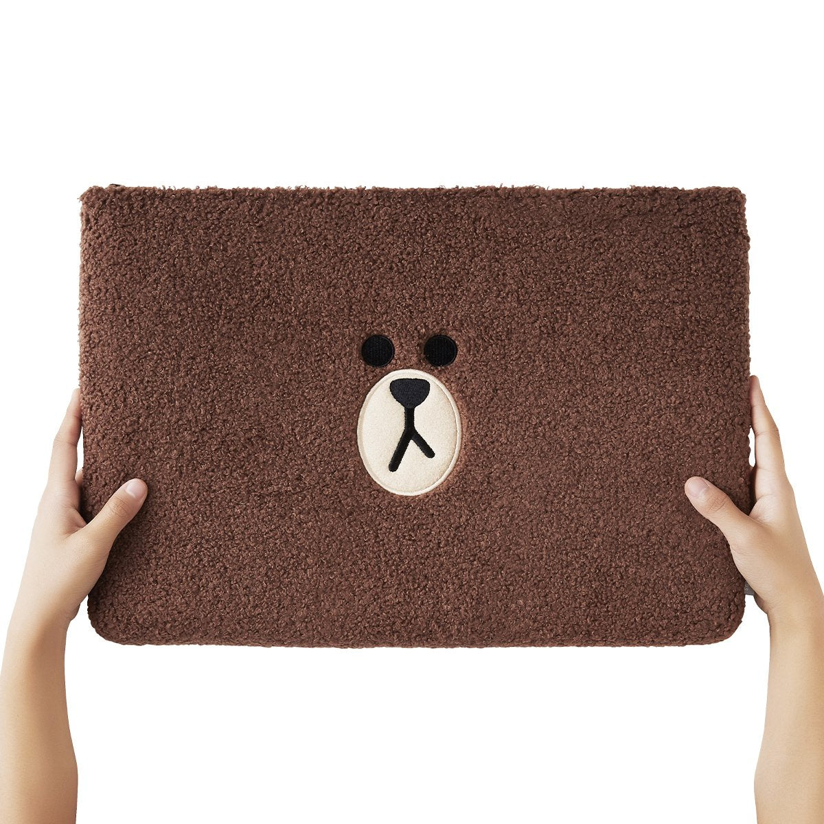 BROWN Ppogeul Laptop Sleeve 15"