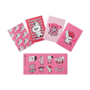 BT21 Music Mini Note Sticker Set 2