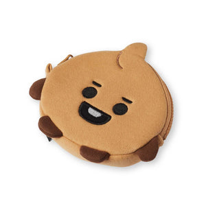 BT21 SHOOKY Necklace Mini Pouch