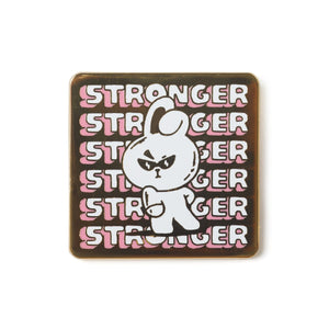 BT21 COOKY Music Metal Badge