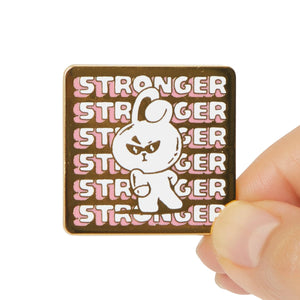 BT21 COOKY Music Metal Badge