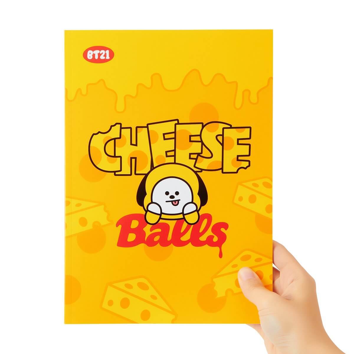 BT21 CHIMMY Sweet B5 Rulled Notebook