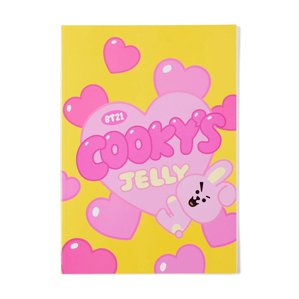 BT21 COOKY Sweet B5 Rulled Notebook