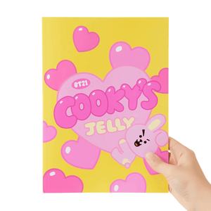 BT21 COOKY Sweet B5 Rulled Notebook