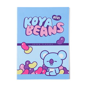 BT21 KOYA Sweet B5 Rulled Notebook