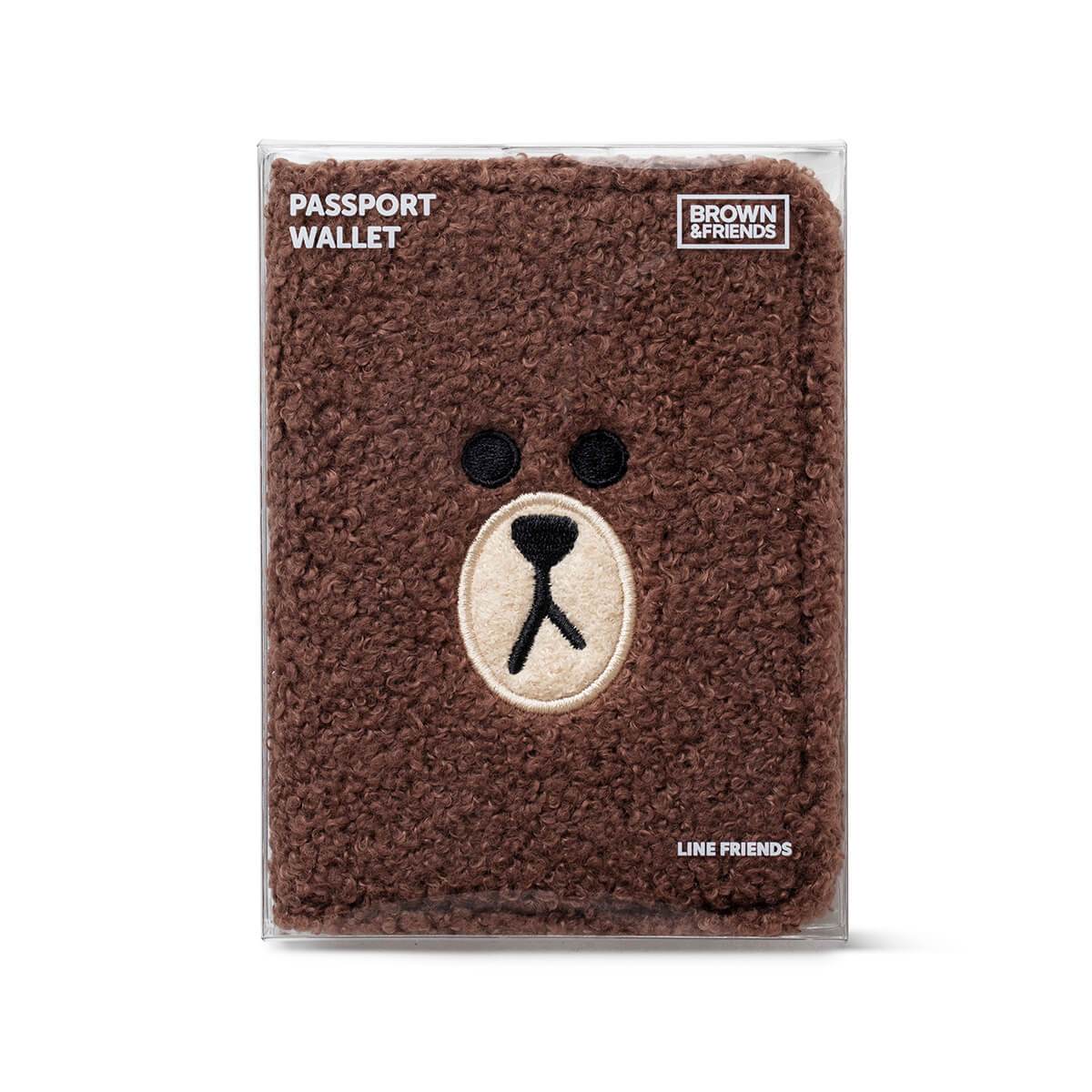 BROWN Ppogeul Passport Case