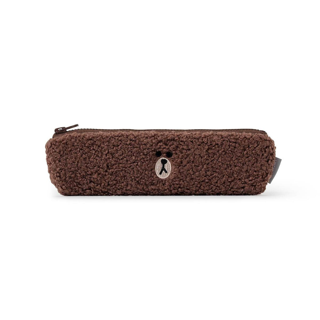 BROWN Ppogeul Pencil Case