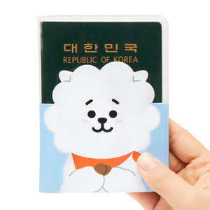 BT21 RJ Transparent Passport Case