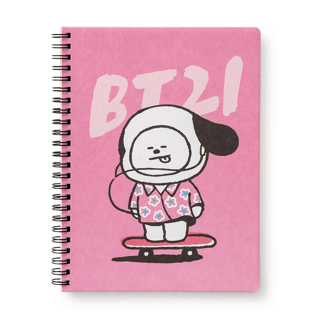 BT21 CHIMMY  Music A5 Ruled Spiral Notebook