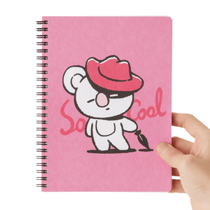 BT21 KOYA Music A5 Ruled Spiral Notebook