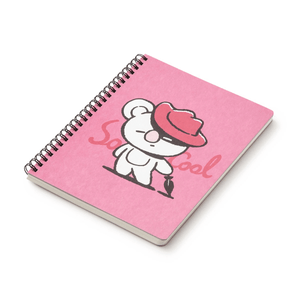 BT21 KOYA Music A5 Ruled Spiral Notebook