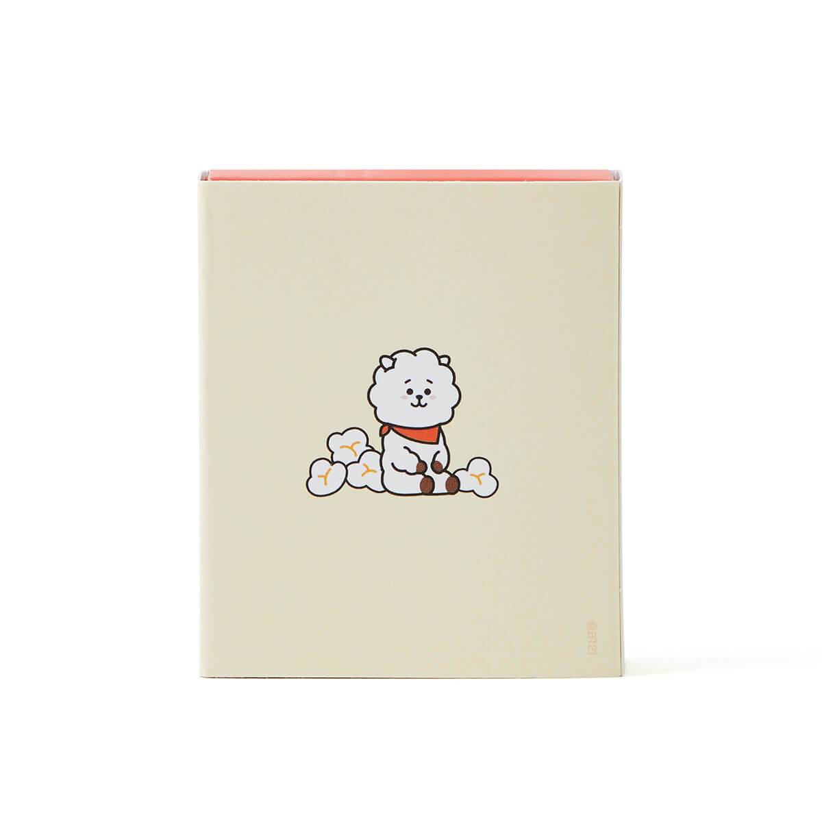 Bt21 Rj Notepad Mini So BT21 RJ Sweet Mini Sticky Notes – HALLYUMODE