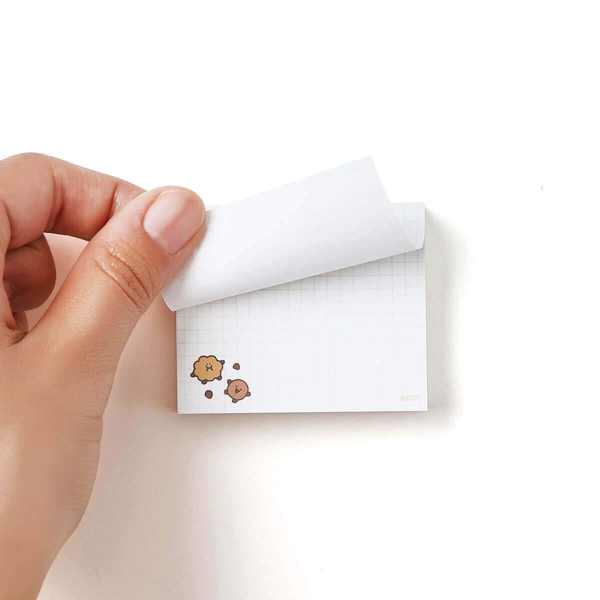 Shooky Note BT21 SHOOKY Sweet Mini Sticky Notes – HALLYUMODE