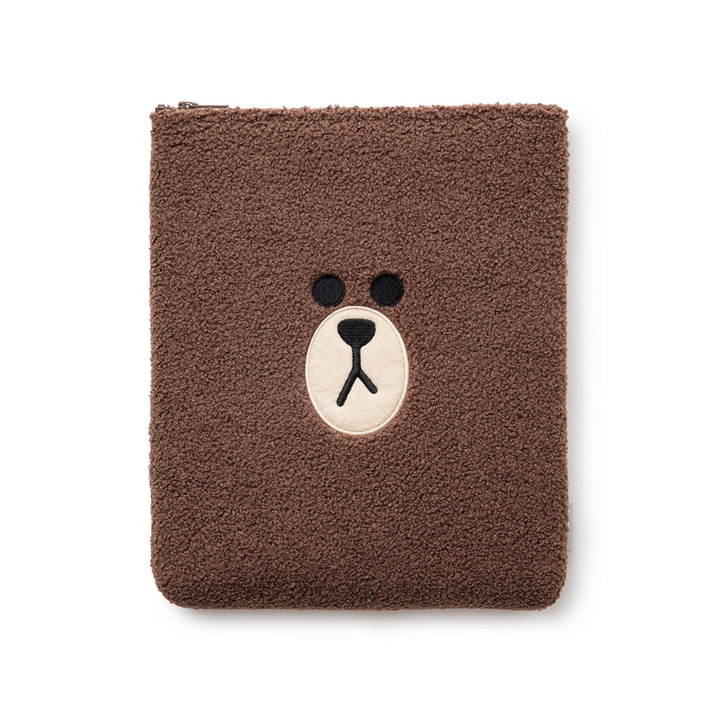 BROWN Ppogeul Tablet Pouch 10"