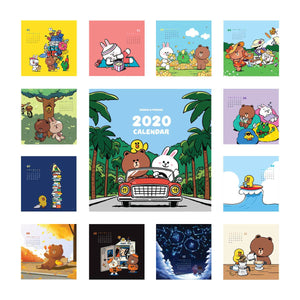 BROWN & FRIENDS 2020 Calendar